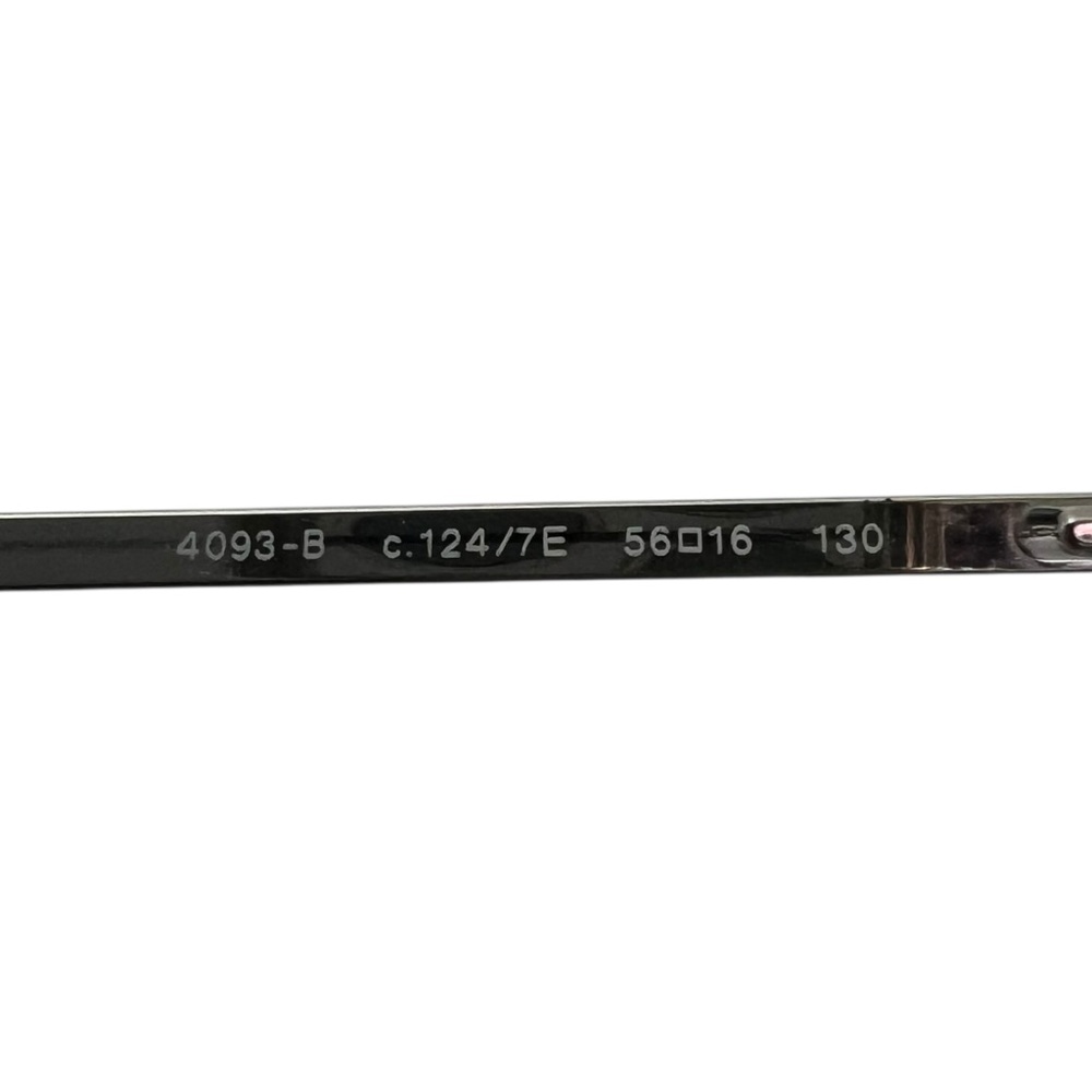 Chanel CC Logo Rhinestone Rimless Sunglasses - Picture 7 of 10